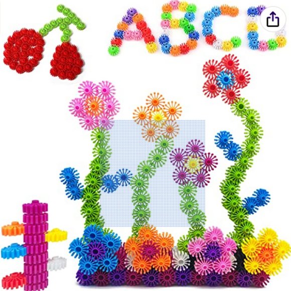 Interlocking Gears Building Kit Learning Set, Manipulatives - Picture 7 of 7